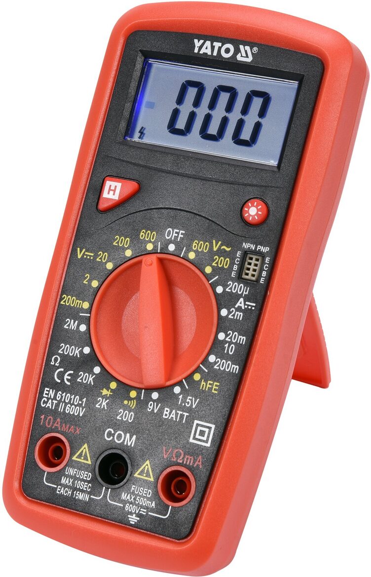 Digitālais multimetrs 600V YT-73081 YATO