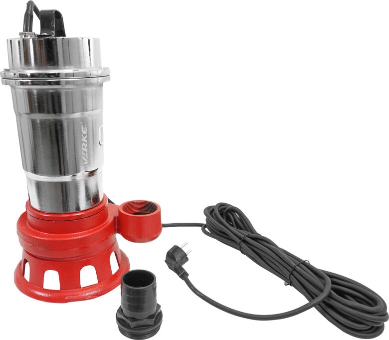 Sūknis čuguna, hromēts, iegremdējams, 750W, 15000l/h, (SK48034)
