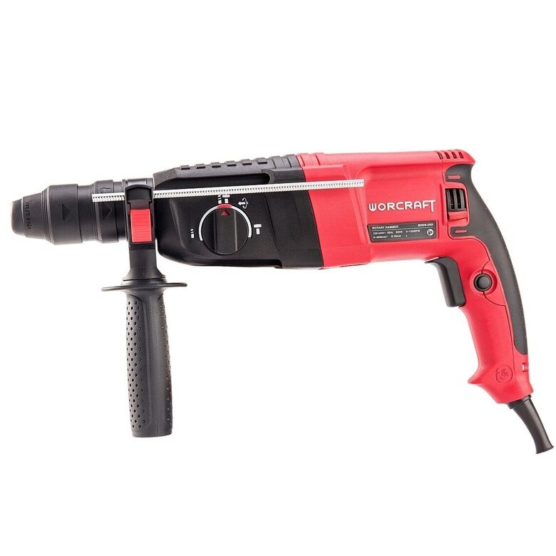 Perforators 900W SDS+ ar piederumiem (plastmasas kaste) WORCRAFT  RH0926D