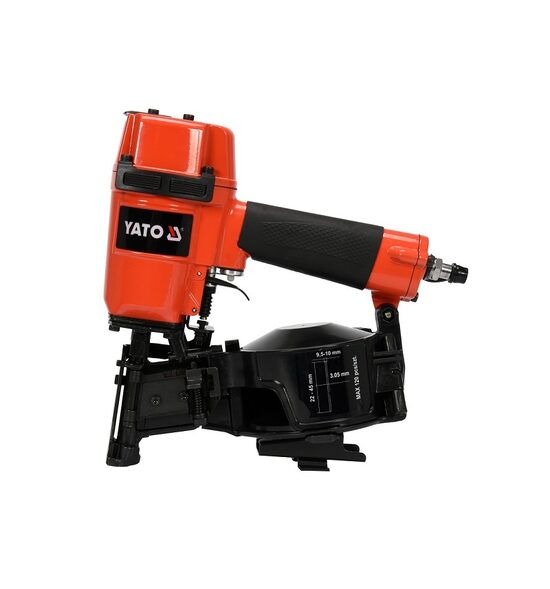 Pneimatiskais naglotājs ar ruļļveida kaseti 1/4" 7bar. 22-45mm YT-09211 YATO