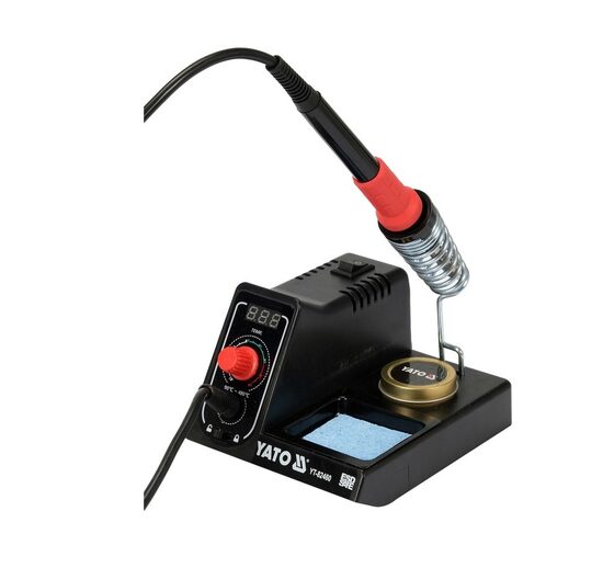 Lodēšanas stacija ar LCD displeju 60W 900m, 90 - 480°C YATO (YT-82460)