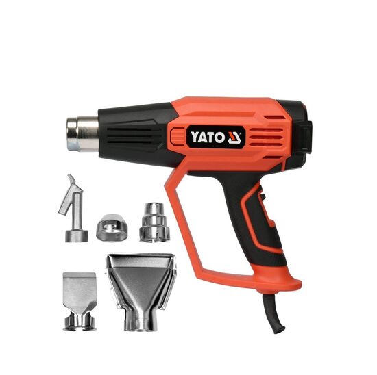 Fēns ar plastmasas lodēšanas funkcija  temperatūras kontrole  2000 W (YT-82295) YATO