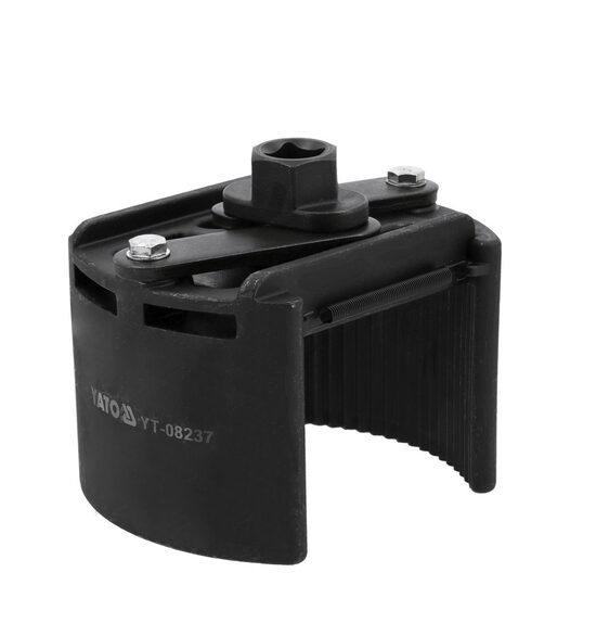 Regulējams eļļas filtra atslēga, YT-08237, YATO, diametrs 105-150 mm, CRMO tērauds