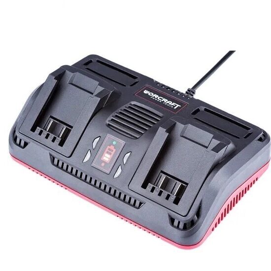 Lādētājs dubultais 20V LI-ION akumulatoram WORCRAFT  CLC20V24DT