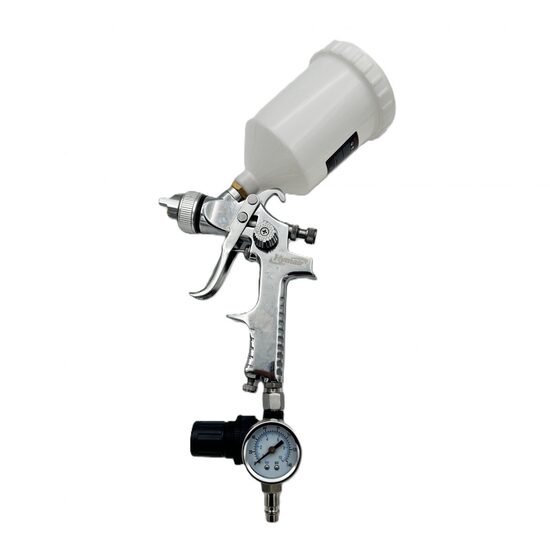 Zema spiediena pulverizators Ø 1,3 mm ar spiediena regulatoru (HVLP) AS1001AR13