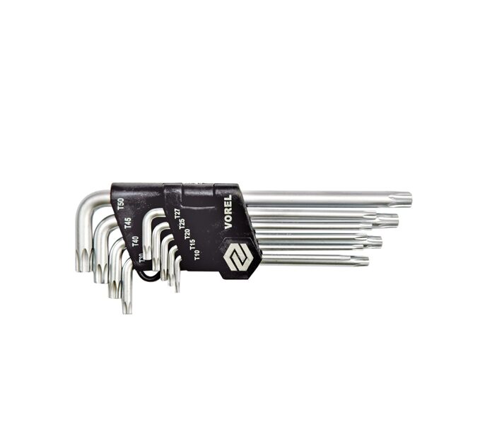 Torx Atslēgu Komplekts 9gab. T10-T50  (56478)