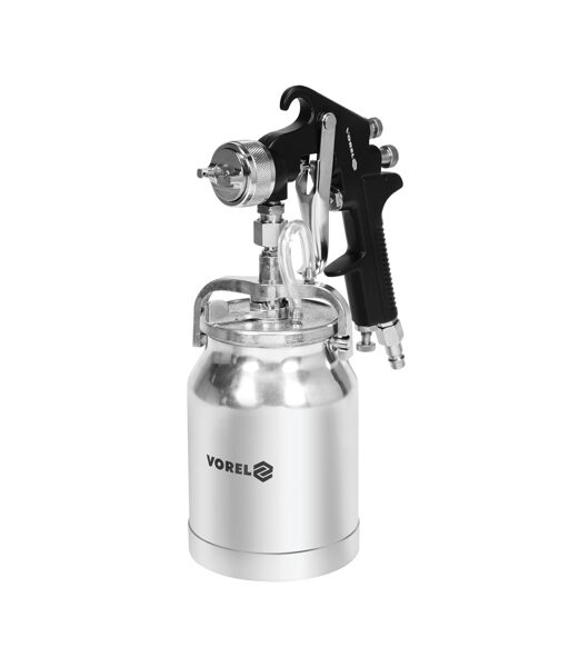 Smidzināšanas pistole apakšējā tvertne  HVLP / 1000 ml | Ø1,8 mm (80903)