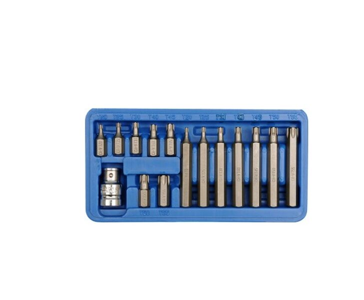 Uzgaļu komplekts TORX BIT (15gab.) 66580 VOREL